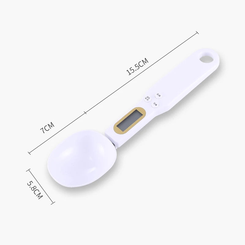 Mini Cucchiaio Bilancia Da Cucina Digitale Con Display LCD Per Alimenti Da 0,1 A 500g Misurazione Del Peso