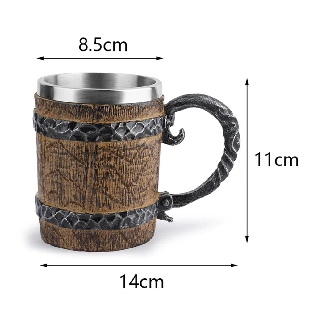 Barile In Legno Per Whisky 3L Con Tappo Rubinetto E Supporto Dispenser Per Cocktail E Appassionati