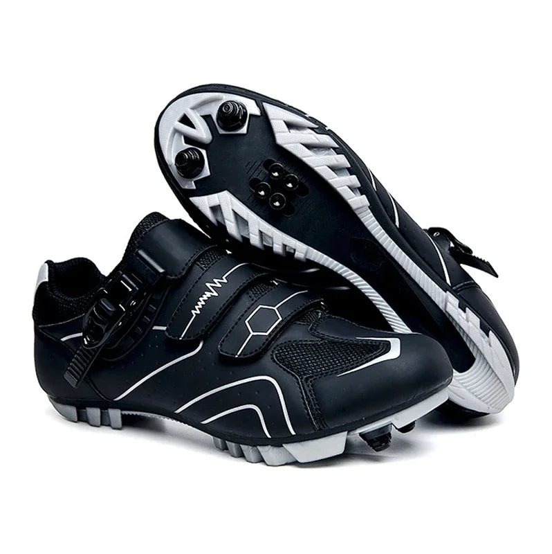 Scarpe Da Ciclismo MTB Da Uomo Traspiranti Antiscivolo Con Tacchetti Sportivi Professionali