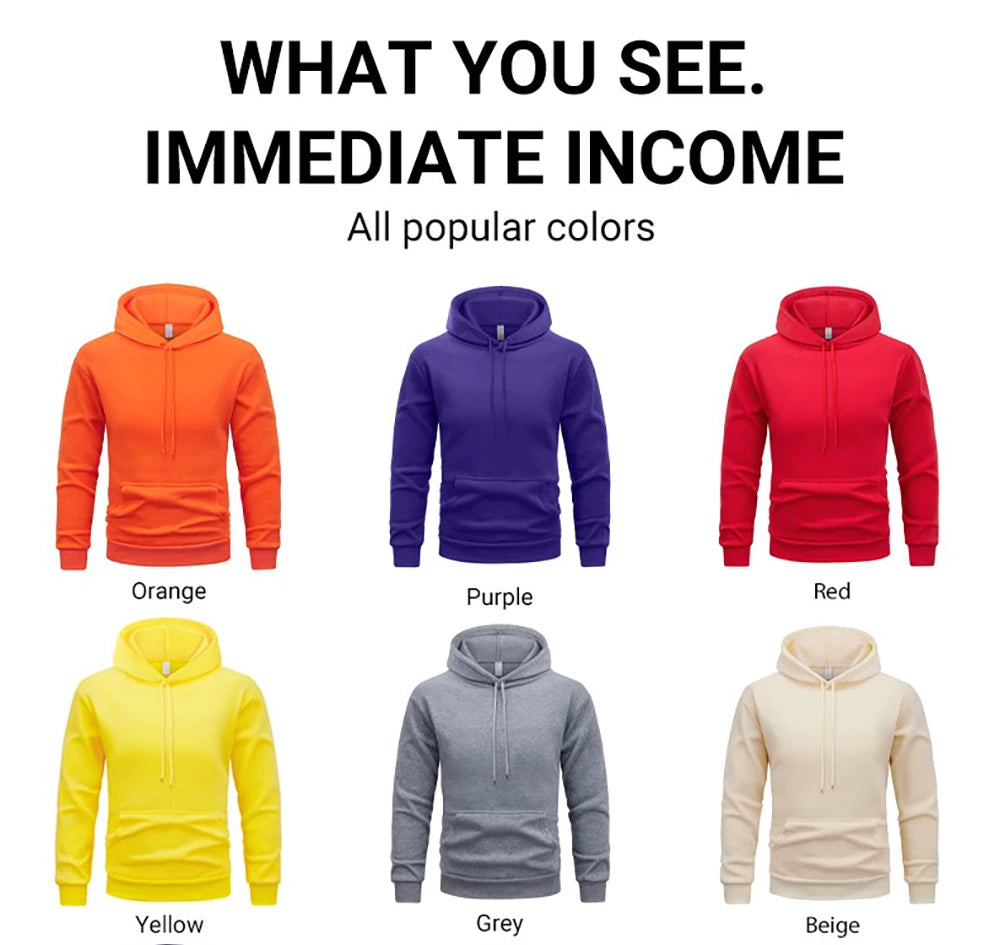 Felpa Con Cappuccio Da Uomo Con Stampa Bandiera USA In Pile Invernale Caldo Oversize Hip Hop Abbigliamento Sportivo