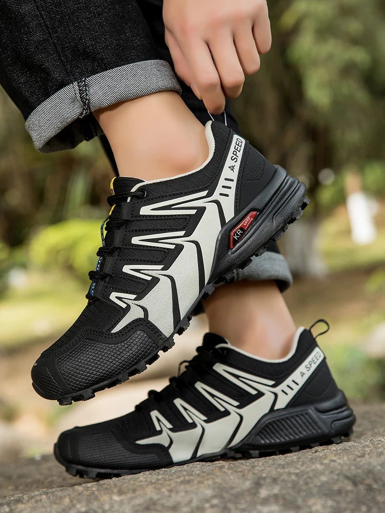 Scarpe Da Trekking Uomo Traspiranti In Rete Antiscivolo Per Terreni Misti All Aperto Resistente All Usura Esterni
