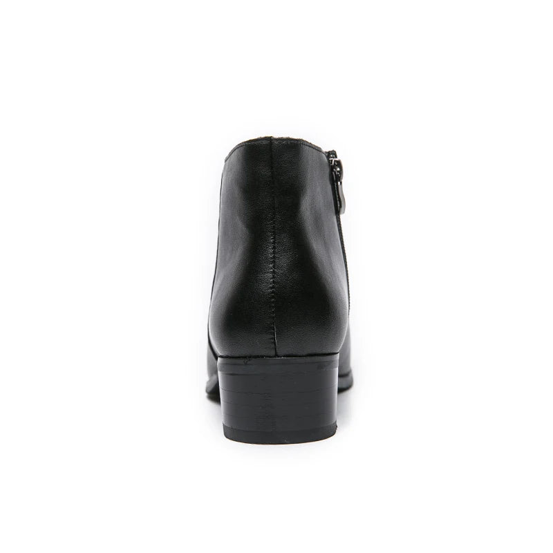 Scarpe Da Uomo Stivaletti Chelsea Impermeabili In Pelle Casual E Business Retrò Mocassini Classici