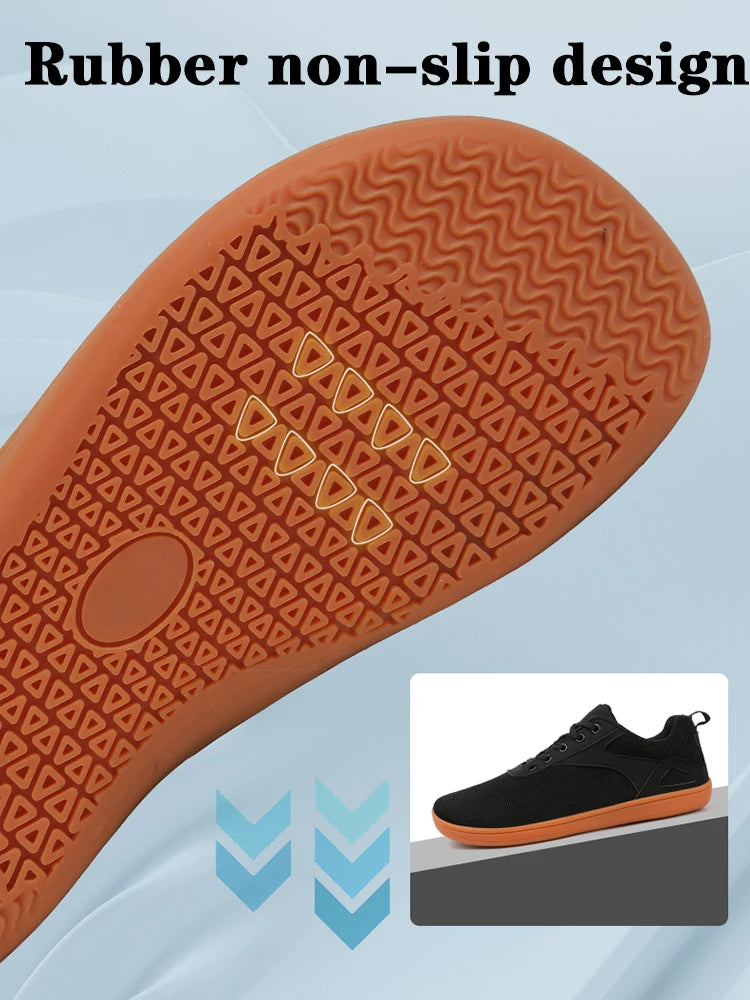 Scarpe Da Passeggio Traspiranti In Mesh Unisex A Punta Larga Per Uomo Comode Scarpe Sportive Per Esterni