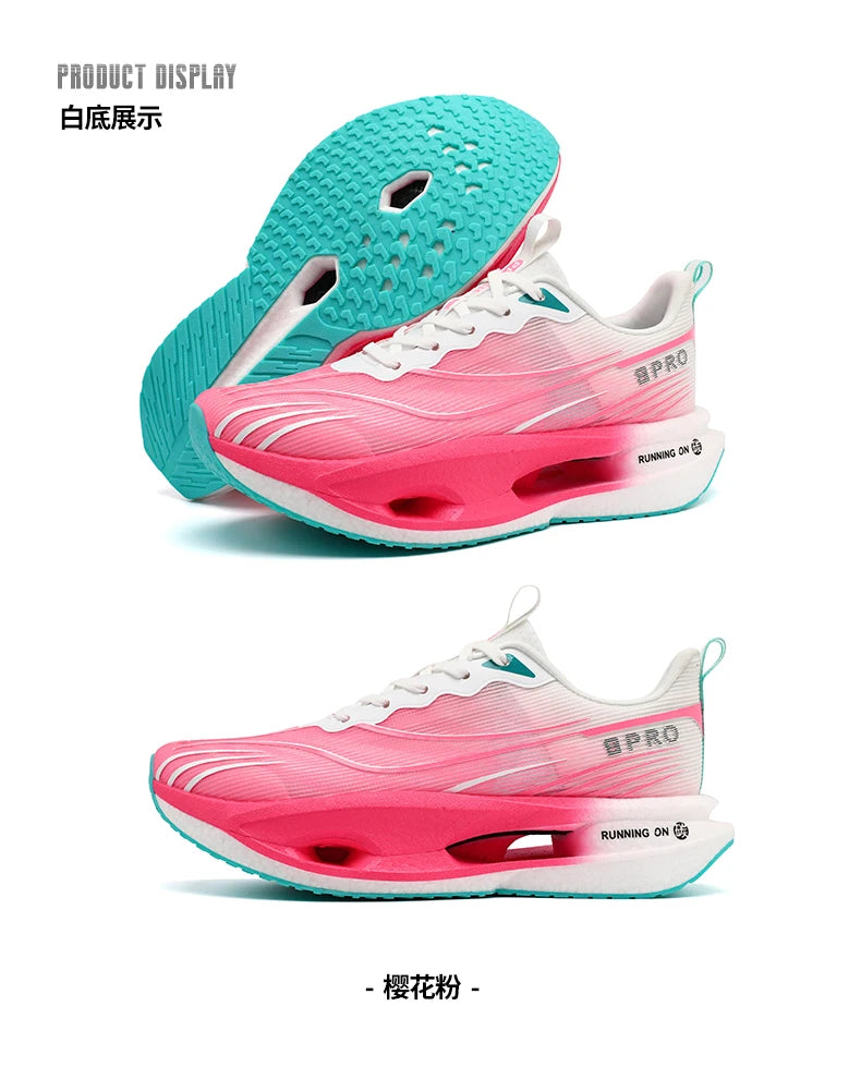 Scarpe Da Corsa Unisex Leggere Traspiranti Carbon Board Specialità Maratona Scarpe Da Ginnastica Sportive