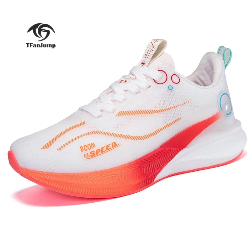 Scarpe Da Corsa Professionali Per Maratona In Carbonio Unisex Ultraleggere Con Assorbimento Degli Urti E Supporto Stabile