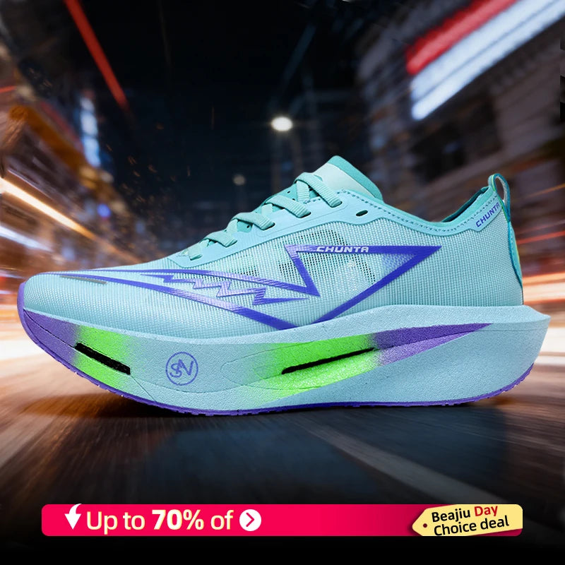 Scarpe Da Corsa 2026 Con Piastra In Carbonio Per Maratona Traspiranti Leggere Uomo Donna Sneakers Chunta