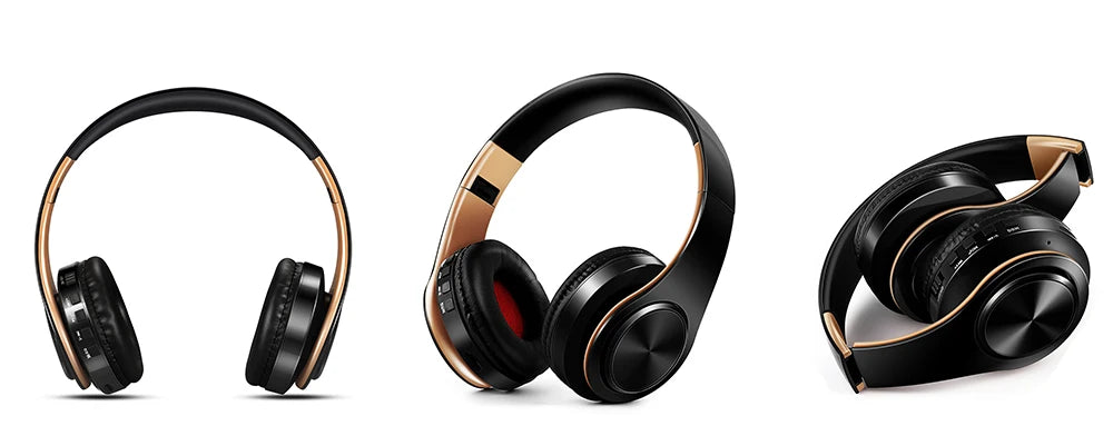 Cuffie Wireless Dorate Bluetooth con Microfono Incorporato Auricolare Stereo Universale per Android e iOS Regalo da Uomo