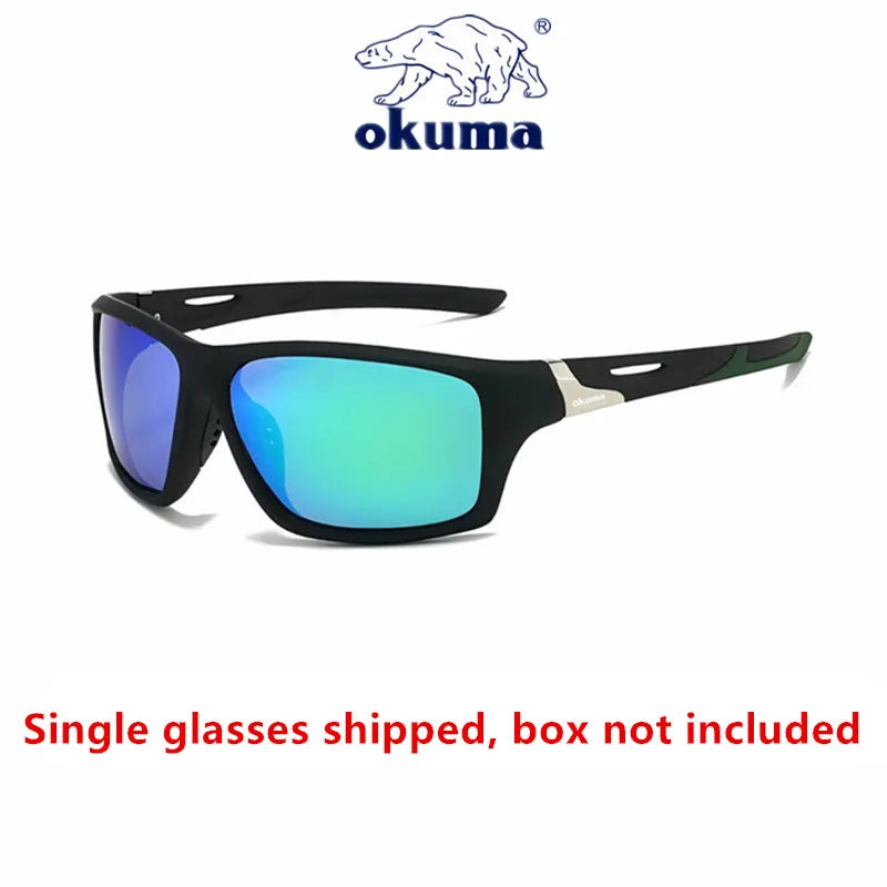 Occhiali Da Sole Polarizzati Da Pesca Okuma UV400 Per Ciclismo E Attività All Aperto Protezione Solare Antiriflesso