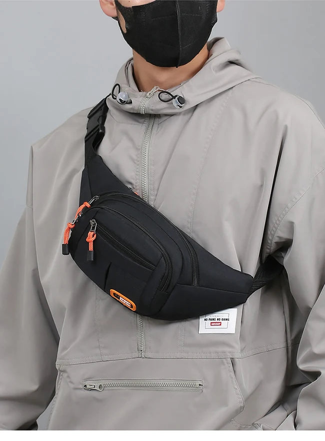 Marsupio Portatile Per Uomini e Donne Multifunzionale Di Grande Capacità Antispruzzo Resistente all Usura Da Cantiere
