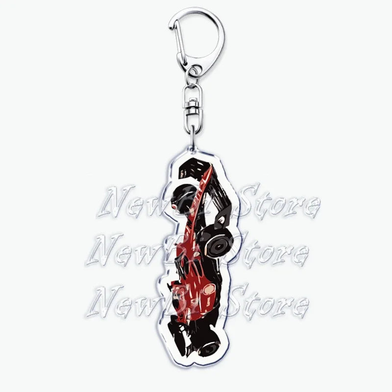 Portachiavi Con Ciondolo Per Auto Da Corsa Popolare Super Cool Per Accessori Borsa Gioielli Regali Fan Amici