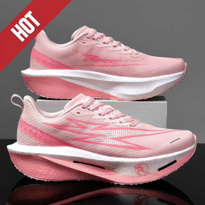 Scarpe Da Corsa Unisex AirCushion Traspiranti Leggere Confortevoli Per Marathon Allenamento Palestra Scarpe Ginnastica