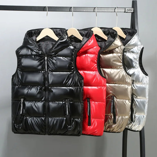 Gilet da Uomo Antivento, Giacca Senza Maniche, Gilet Invernale 2026, Cappotto Casual da Uomo, Gilet Imbottito in Cotone Caldo e Spesso