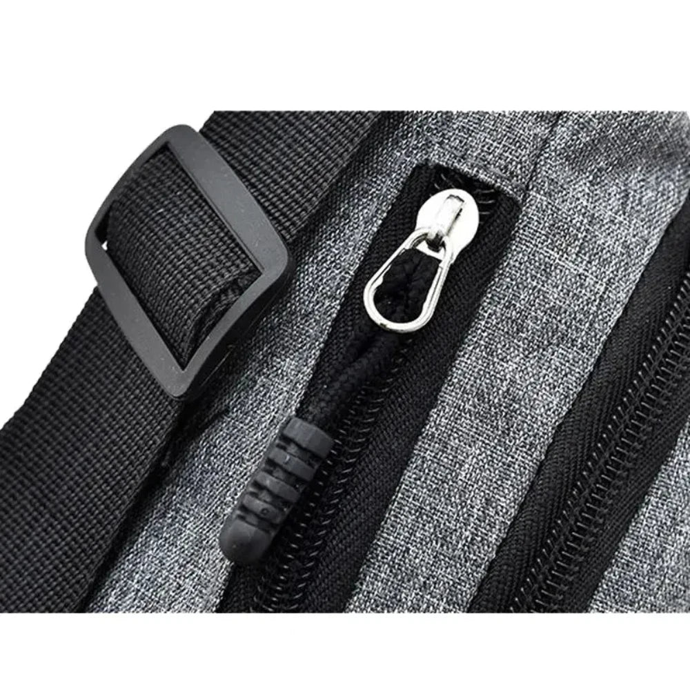 Marsupio mobile per uomo donna Marsupio multifunzionale di grande capacità Anti spruzzi Pochete da cantiere resistente all'usura