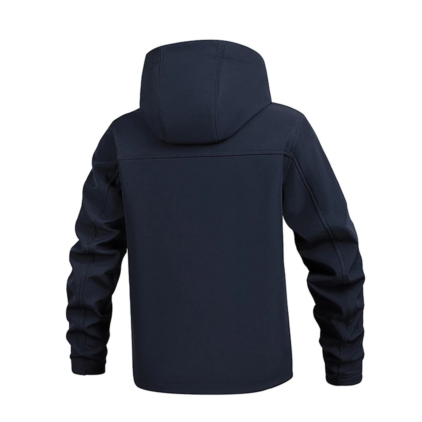 Giacche Con Cappuccio Impermeabili Uomo Autunno Inverno, Ideali Per Escursionismo Caccia Pesca All'aperto Fleece Casual