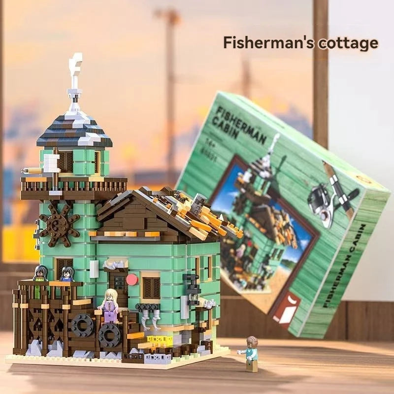 Giocattoli Educativi Blocco Di Costruzione In Stile Cinese Antico Edificio Street View Compatibile Con Lego