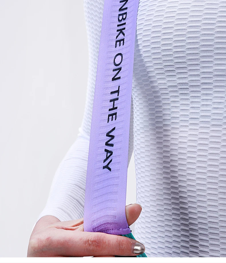 Pantaloni Con Bretelle Da Ciclismo Per Donna In Pile Invernali Con Imbottitura 3D Professionali Per Bici Da Strada