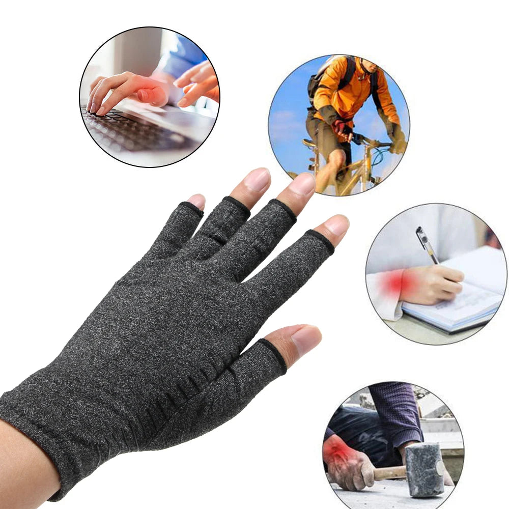 Guanti Da Artrite In Rame Per Dolore Alle Mani Osteoartrite Reumatoide Gonfiore E Tunnel Carpale Unisex