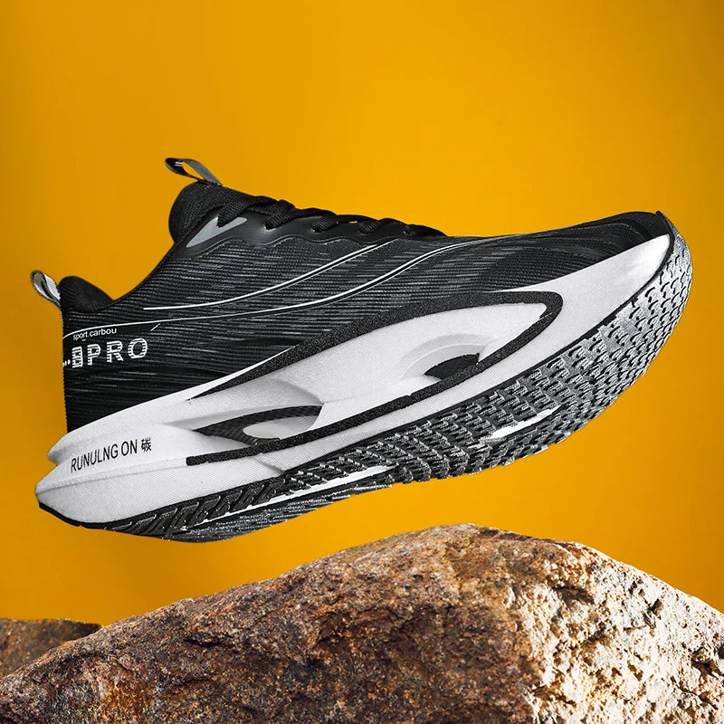 Scarpe Da Corsa Su Strada Casual Da Uomo Comode E Alla Moda Con Lacci Design Basso Con Suole Antiscivolo