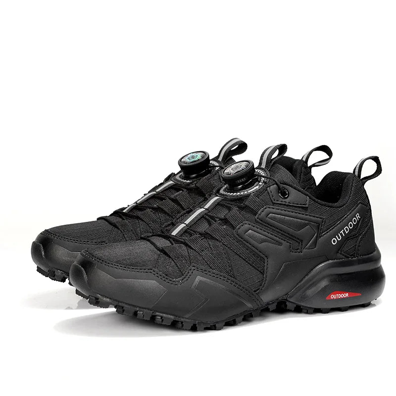 Scarpe Da Ciclismo Traspiranti Per MTB Uomo Modello X111 Con Sistema SPD Suola In Gomma E Rivestimento In Pelle