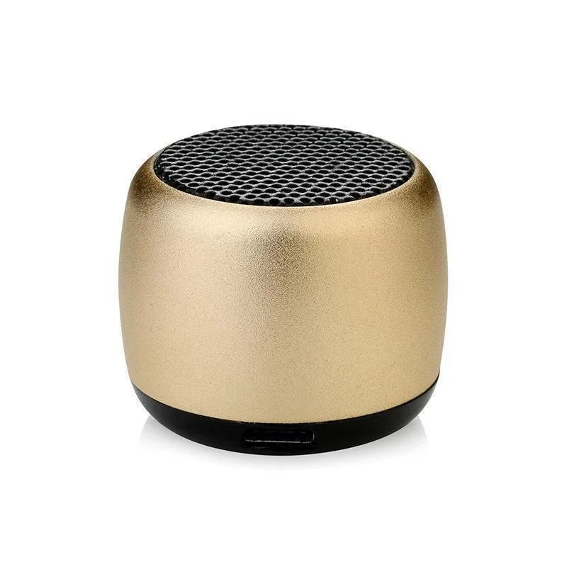 Mini Altoparlante Bluetooth Senza Fili Portatile In Metallo Lettore Musicale Per PC E Smartphone