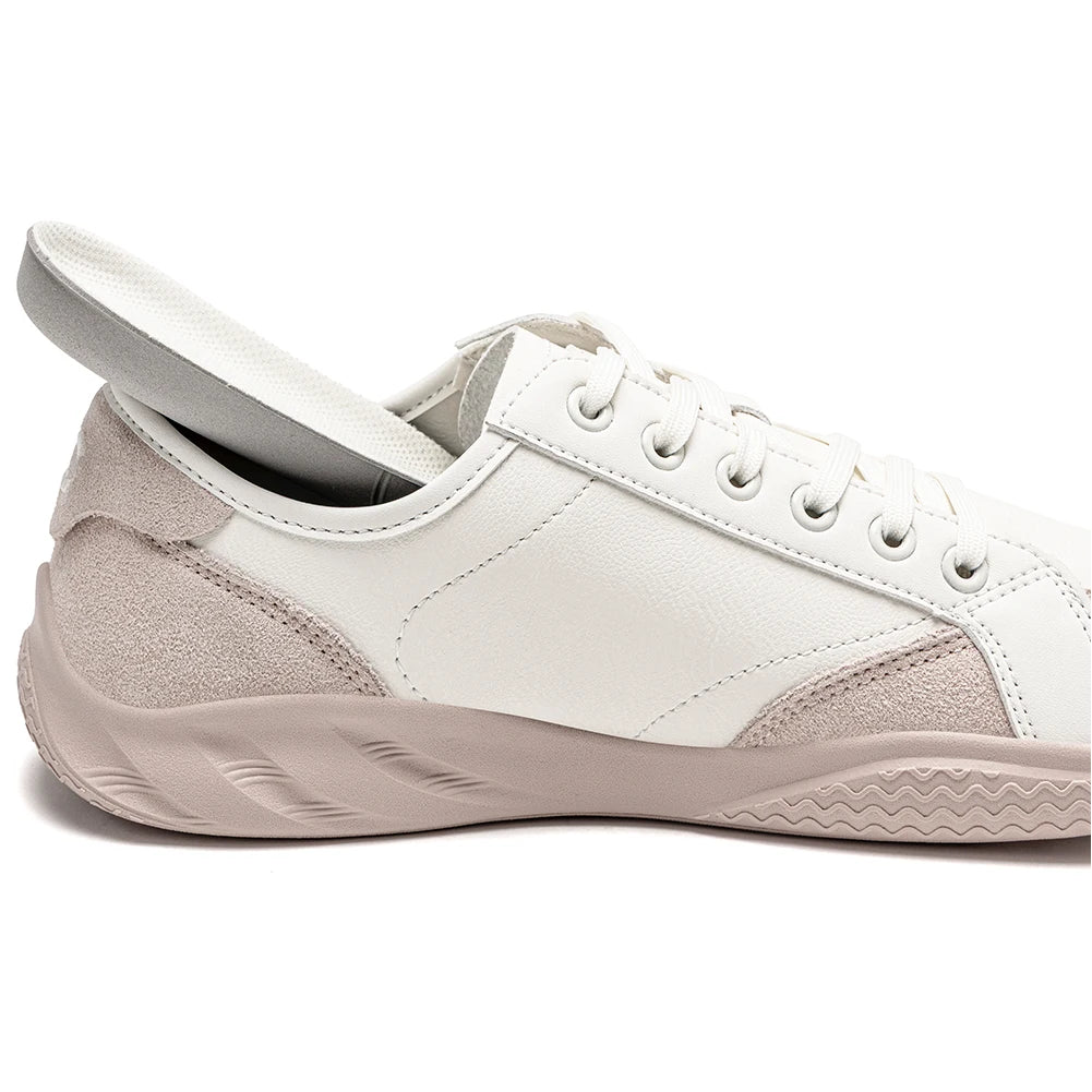 Hobibear Scarpe Barefoot Unisex Punta Larga Leggere In Pelle Sintetica Con Blocchi Di Colore Per Passeggio Casual