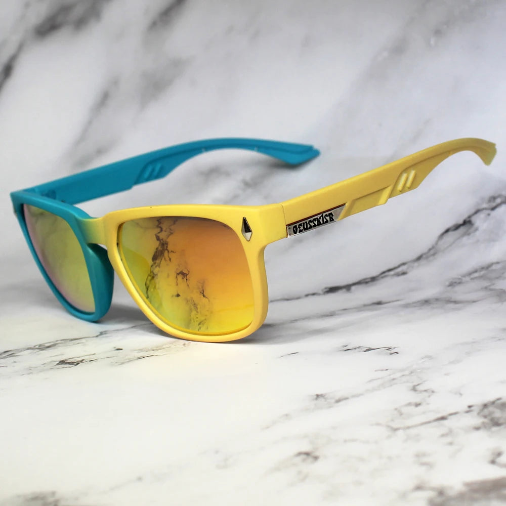 GEUSSKISR Occhiali Da Sole UV400 Unisex Uomo Donna Per Pesca Ciclismo Baseball Softball Outdoor