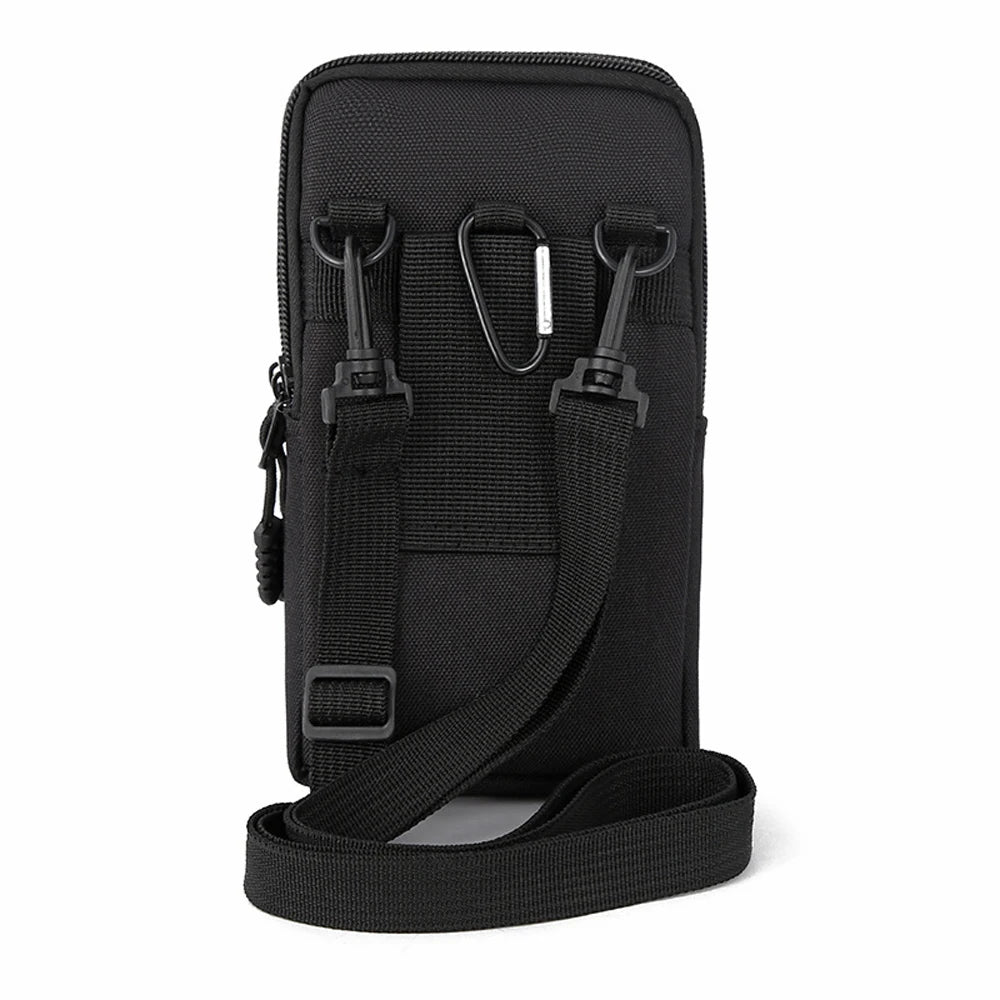 Custodia Per Cellulare Marsupio Multifunzione Da Uomo Outdoor Borsa Piccola Tracolla Portamonete