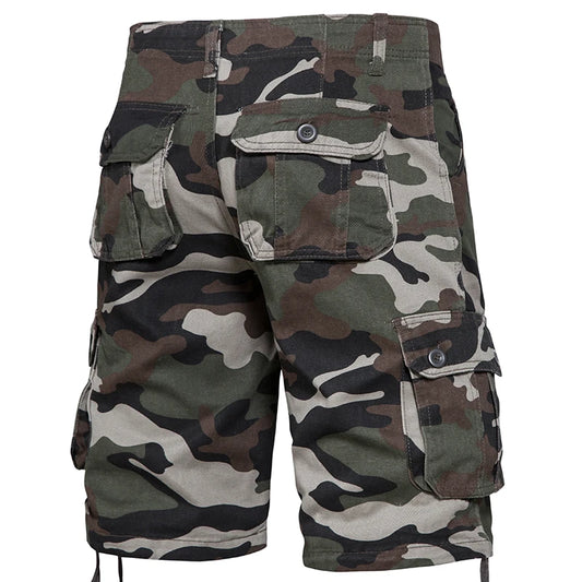 Pantaloncini Mimetici Da Uomo Traspiranti In Cotone Con Tasche Laterali Per Sport All Aperto Pantaloni Corti Estivi
