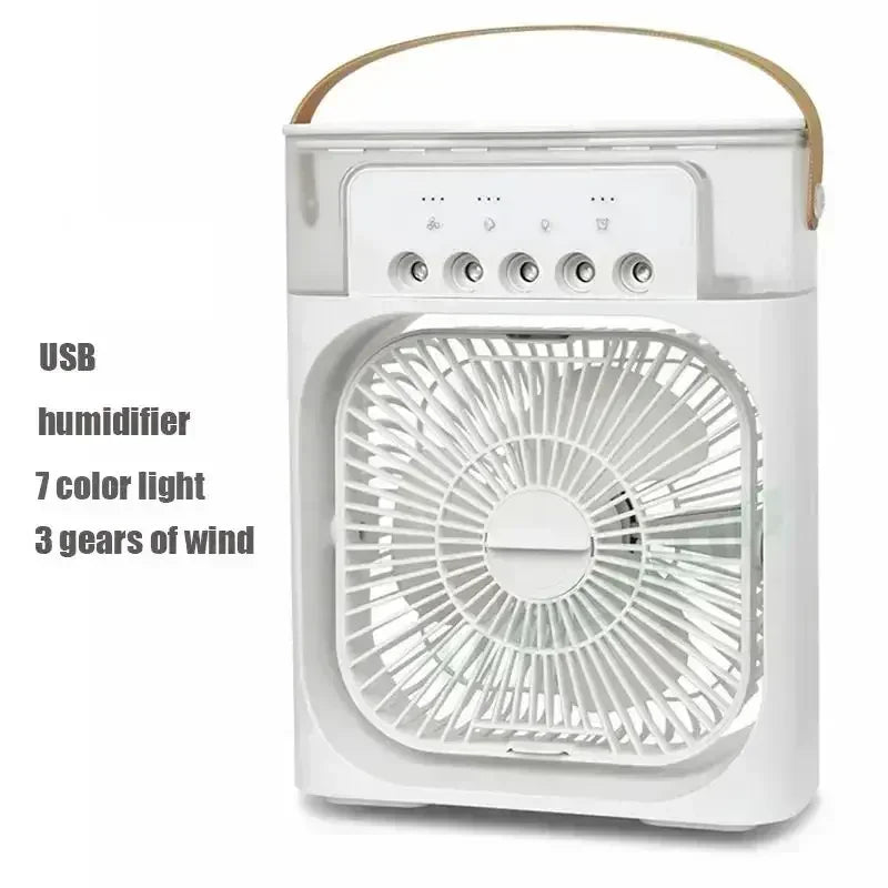 Umidificatore Portatile Ventilatore Condizionatore Di Aria Idrocooling Regolazione Aria Tre Velocità Ufficio