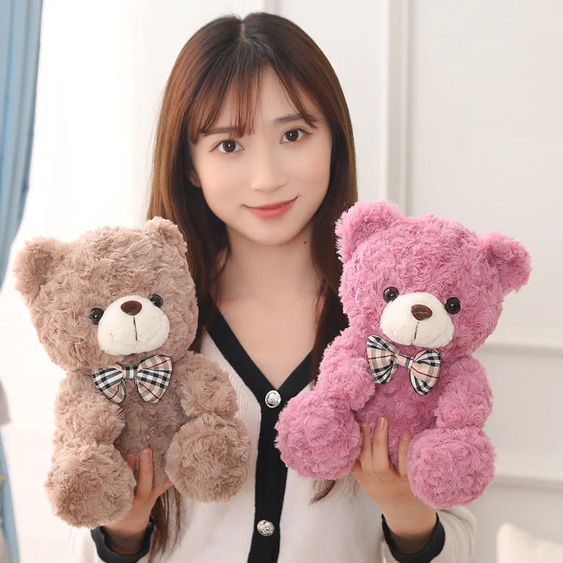 Orsacchiotto Peluche 25 Cm Imbottito Morbido Cartone Animato Regalo Per Bambine E Ragazzi Sorprendente
