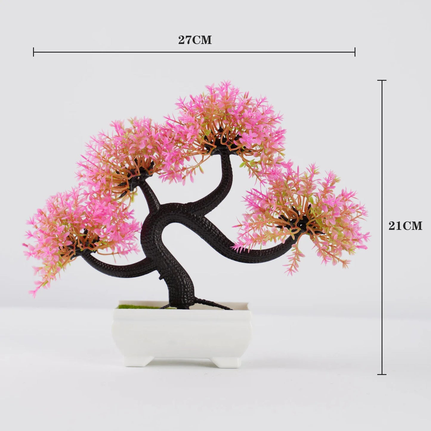 Piante Artificiali Bonsai Piccolo in Vaso Decorazioni per Casa Hotel Giardino Tavolo Fiore Finto