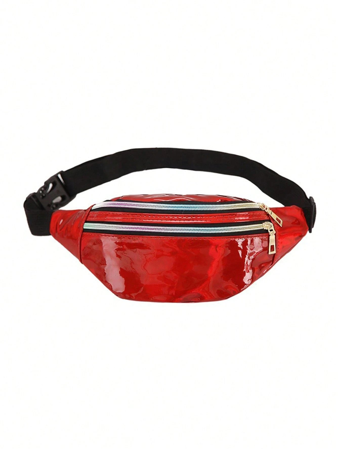 Marsupio Borsa Da Cintura Olografico Laser Designer Per Ragazze Unisex Glitter Spalla Festa Viaggio
