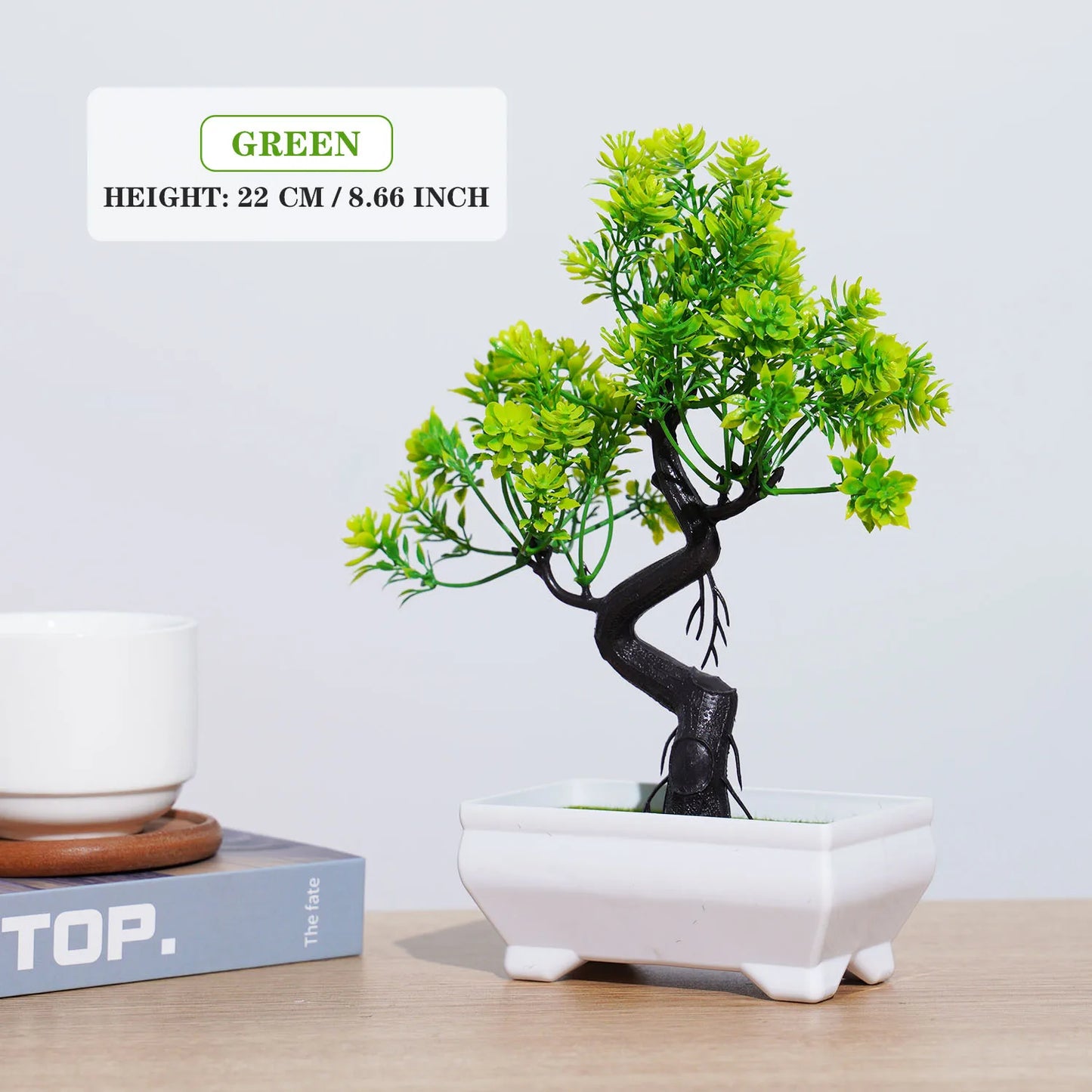 Piante Artificiali Bonsai Piccolo in Vaso Decorazioni per Casa Hotel Giardino Tavolo Fiore Finto