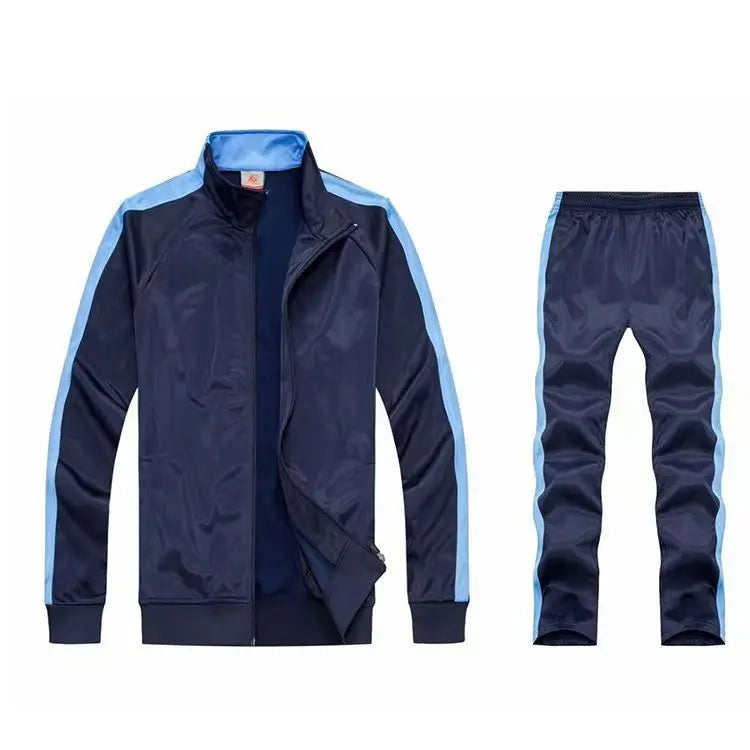 Set Tuta Da Uomo 2 Pezzi Giacca E Pantaloni Abbigliamento Sportivo Allenamento Autunno Inverno Primavera