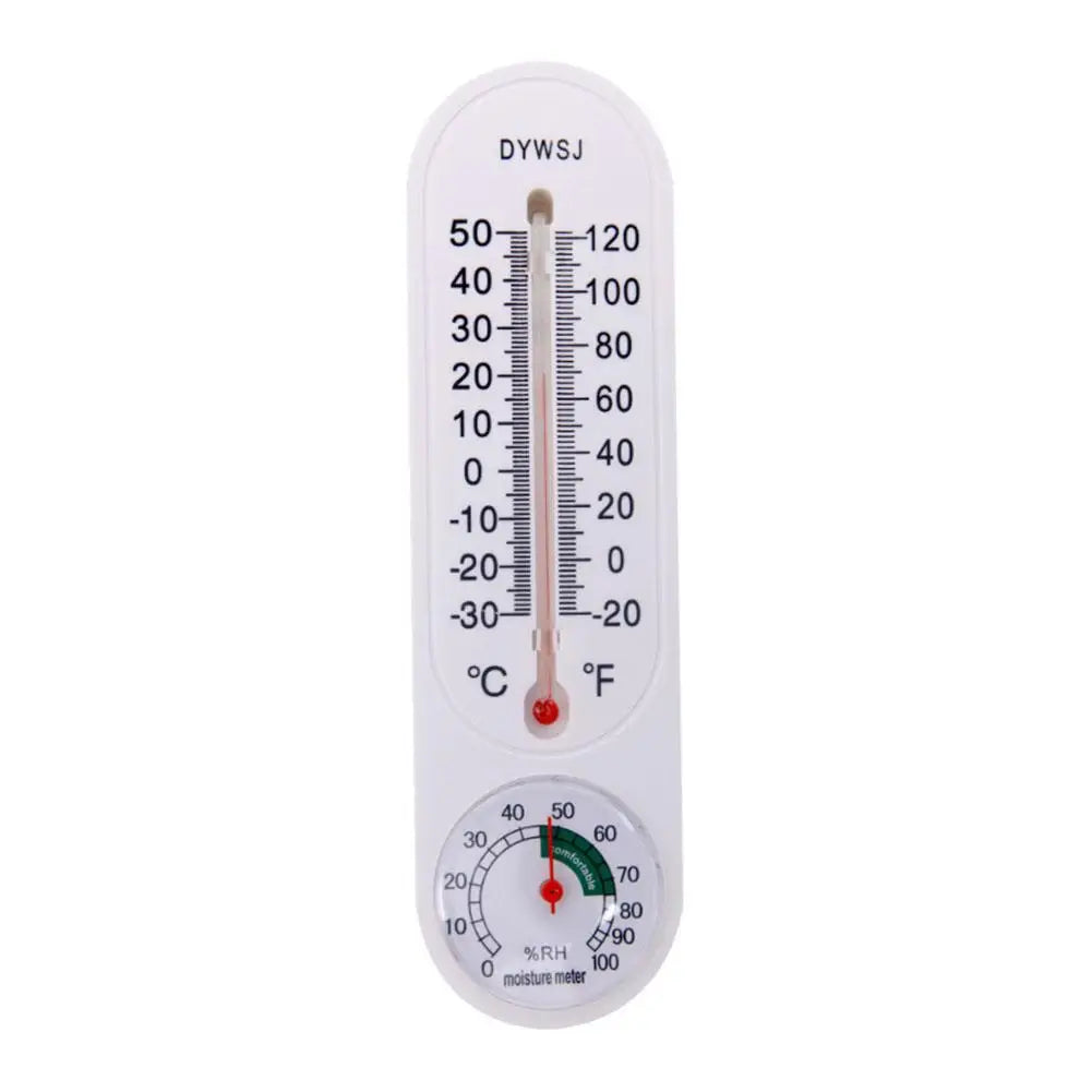 Mini Termometro Digitale LCD Igrometro Orologio Elettronico Misuratore Umidità e Temperatura