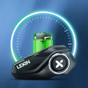 Cuffie Bluetooth Per Casco Interfono Moto Lexin G2P Comunicatore Vivavoce Fino A 6 Ciclisti Con Radio FM