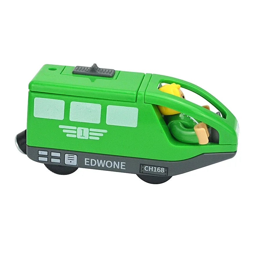 Locomotiva In Legno Magnetica Per Bambini Giocattolo Treno Con Pista Ferrovia Educativa