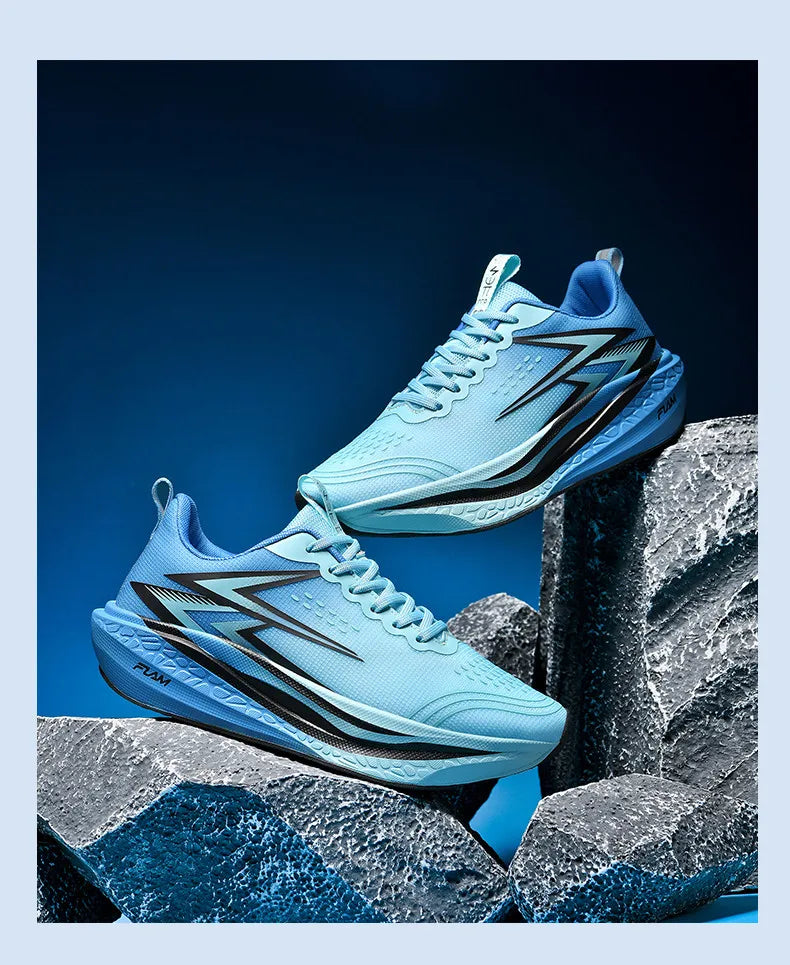 Scarpe Da Corsa Uomo E Donna Leggere Traspiranti Per Maratona Con Bordo In Carbonio Scarpe Sportive Di Tendenza
