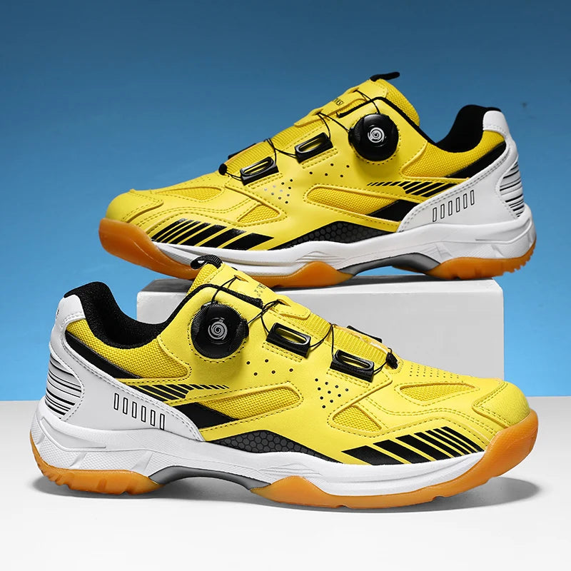 Scarpe da Badminton con Allacciatura Rapida Uomo e Donna Allenamento Ginnastica Antiscivolo Ammortizzanti Pallavolo