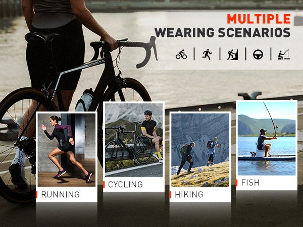 Occhiali Da Ciclismo Polarizzati Per Sport All'Aperto Corsa Pesca MTB Bici Da Strada Unisex Uomo Donna