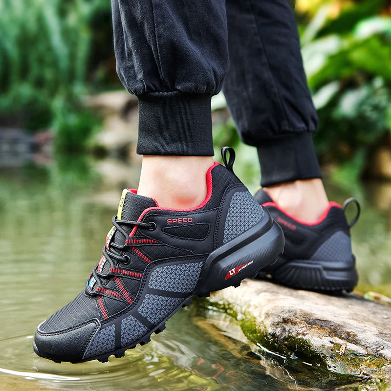 Scarpe Da Trekking Da Uomo Antiscivolo In Rete Traspirante Per Tutti I Terreni Esterni Impermeabili