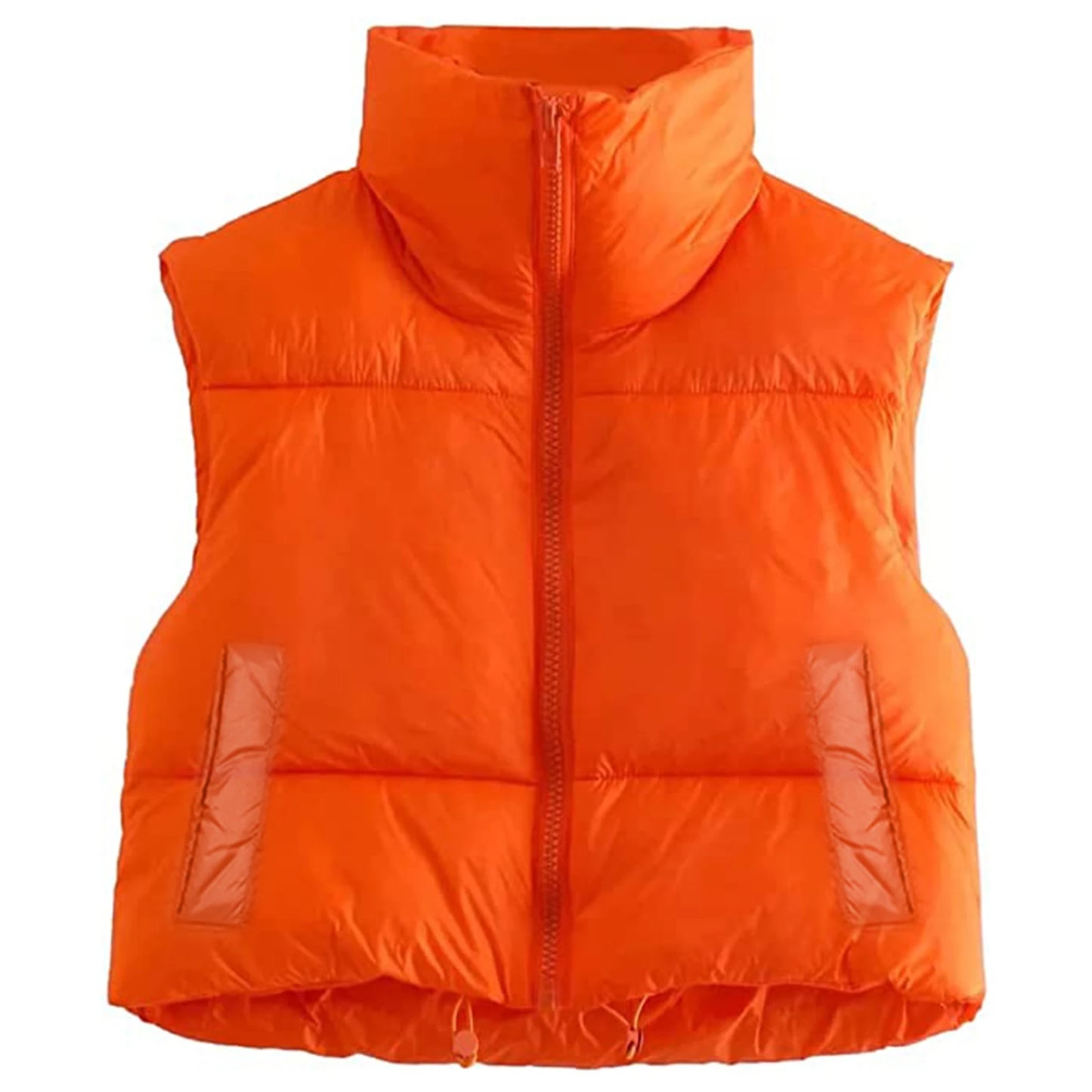 Gilet Da Donna Senza Maniche Autunno Inverno Cappotto Corto Caldo Con Colletto A V Giacca Capispalla Di Moda
