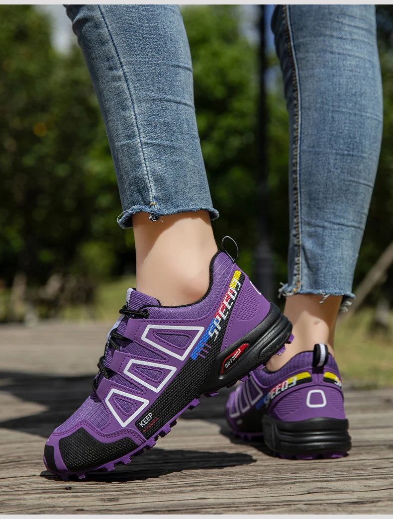 Scarpe Da Trekking All'aperto Unisex Antiscivolo Con Lacci Leggere Per Allenamento Tattiche Da Uomo Ciclismo Casual