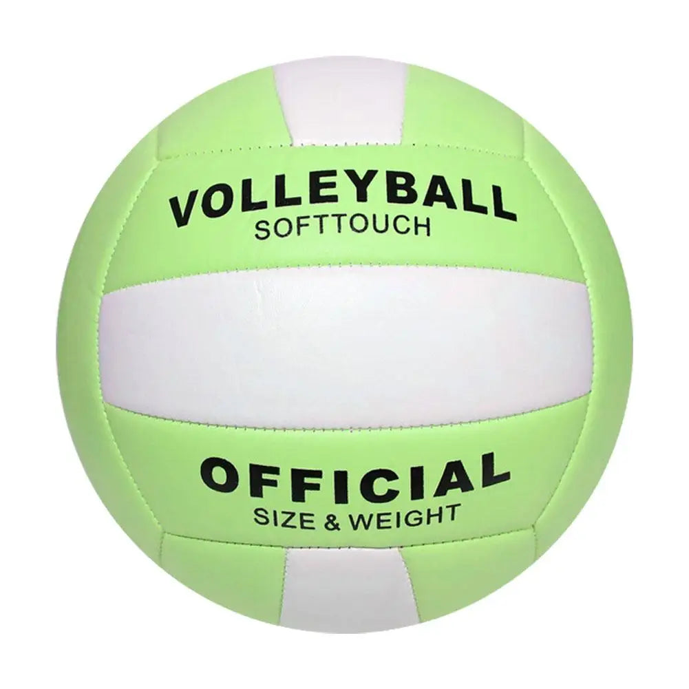 Nuovo Pallone Da Pallavolo Ufficiale Misura 5 Per Allenamento Indoor Outdoor Beach Volley Principianti Spedito Sgonfio
