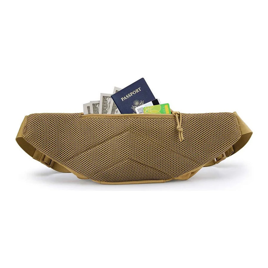 Yakeda Borsa Vita Invisibile Multifunzionale Per Esterni Kit Attrezzi Da Viaggio Sportiva Uomo In Nylon