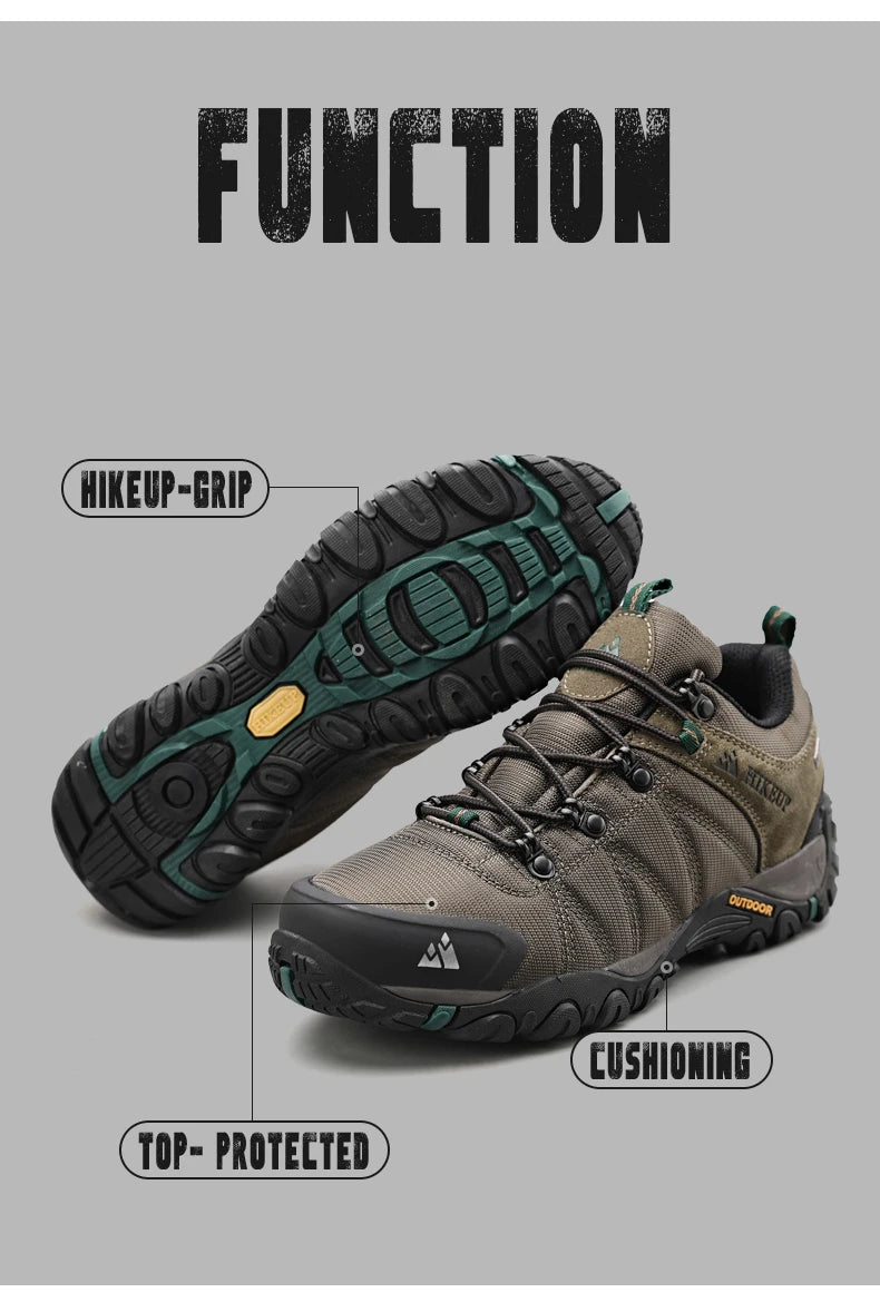 Scarpe Trekking Uomo Antiscivolo Traspiranti Esterno Resistente Agli Spruzzi Arrampicata Sneaker Montagna Turismo