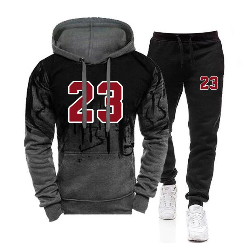 Felpe con cappuccio casual Felpe da jogging per uomo Top Fashion Comodo autunno inverno Vestibilità quotidiana Pantaloni sportivi Abbigliamento da uomo