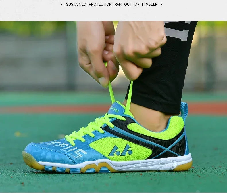 Scarpe Da Tennis Da Competizione Uomo Professionali Traspiranti Coppia Scarpe Da Ping Pong E Badminton