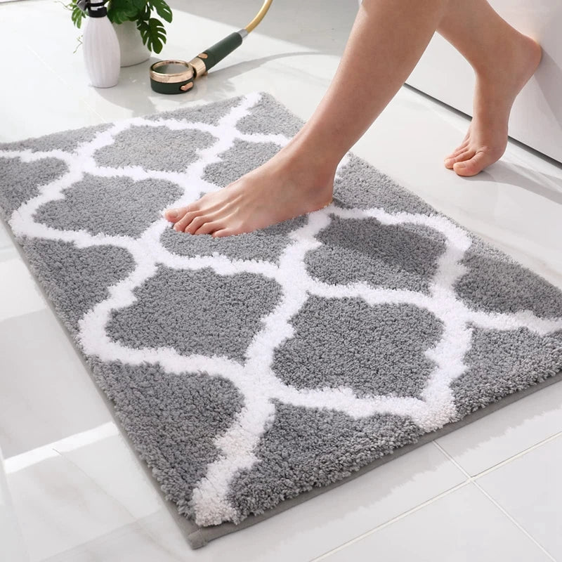 Kitinjoy Tappeto Da Bagno Morbido E Spesso Antiscivolo Per Camera Da Letto Decorazione Del Pavimento Impermeabile