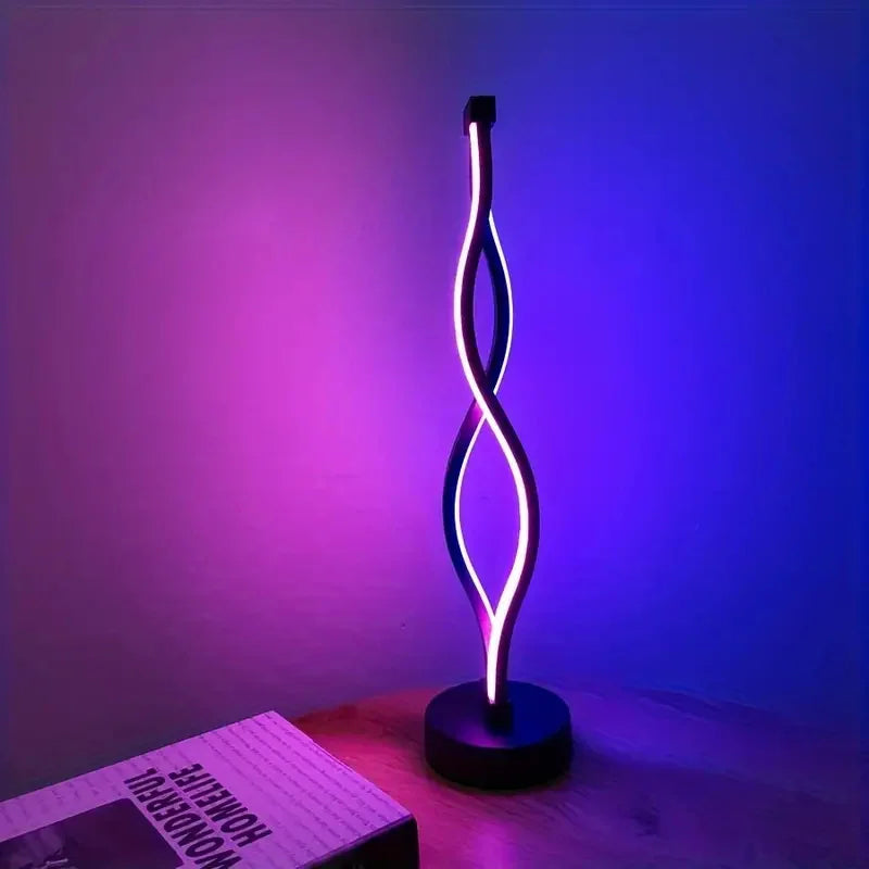 Lampada Nordica Da Comodino Nero In Alluminio Per Camera Da Letto Minimalista Creativa Atmosfera Artistica